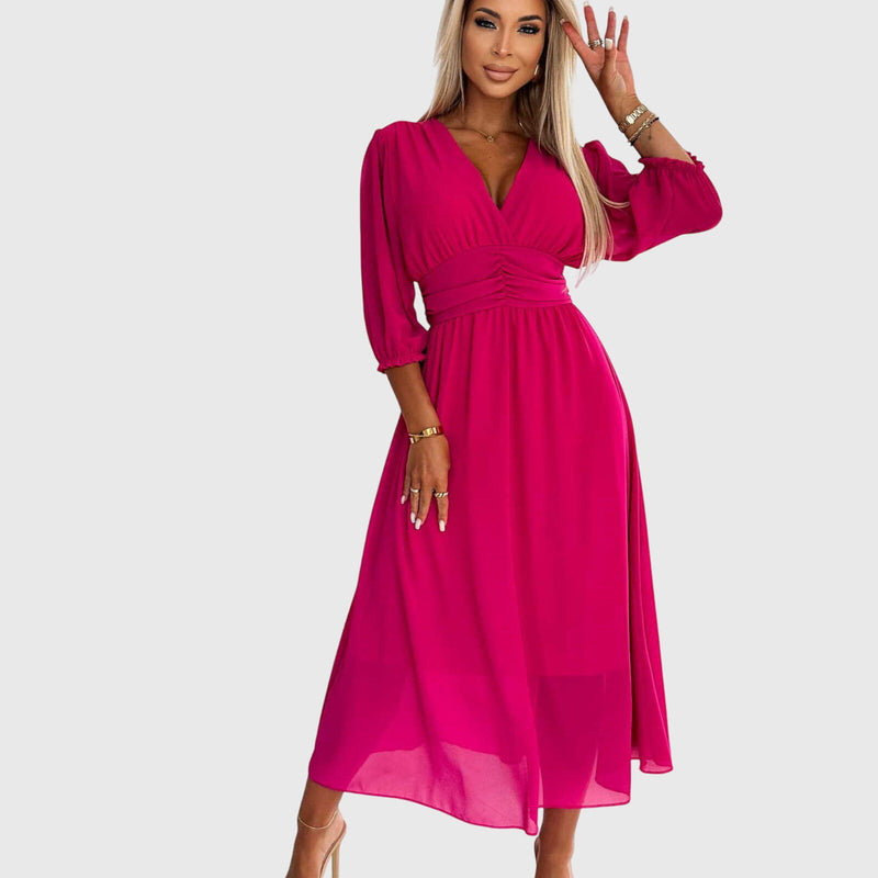 Chloe™ | Abito leggero in chiffon di seta