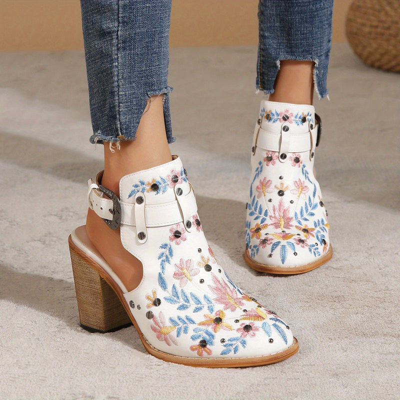 Rosine | Stivaletti vintage floreali