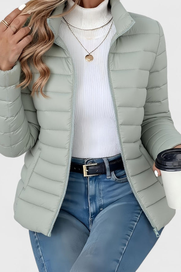 LEAH – LIGHTWEIGHT QUILTED PUFFER JACKET