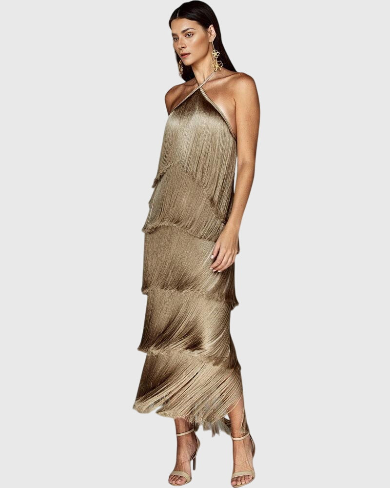 Artiselle™ - Abito con nappe