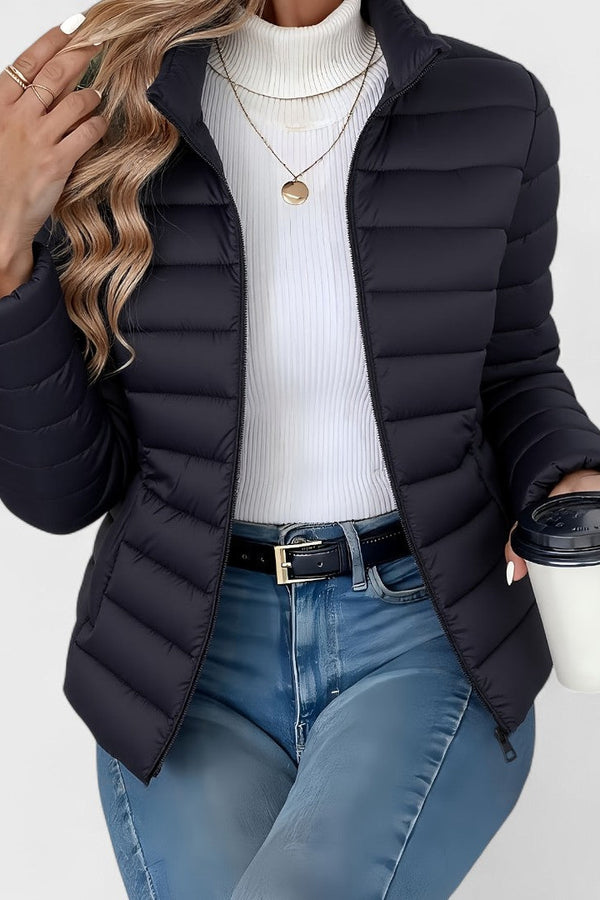 LEAH – LIGHTWEIGHT QUILTED PUFFER JACKET
