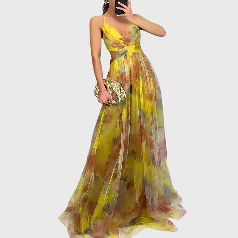 Giselle™ | Abito lungo floreale