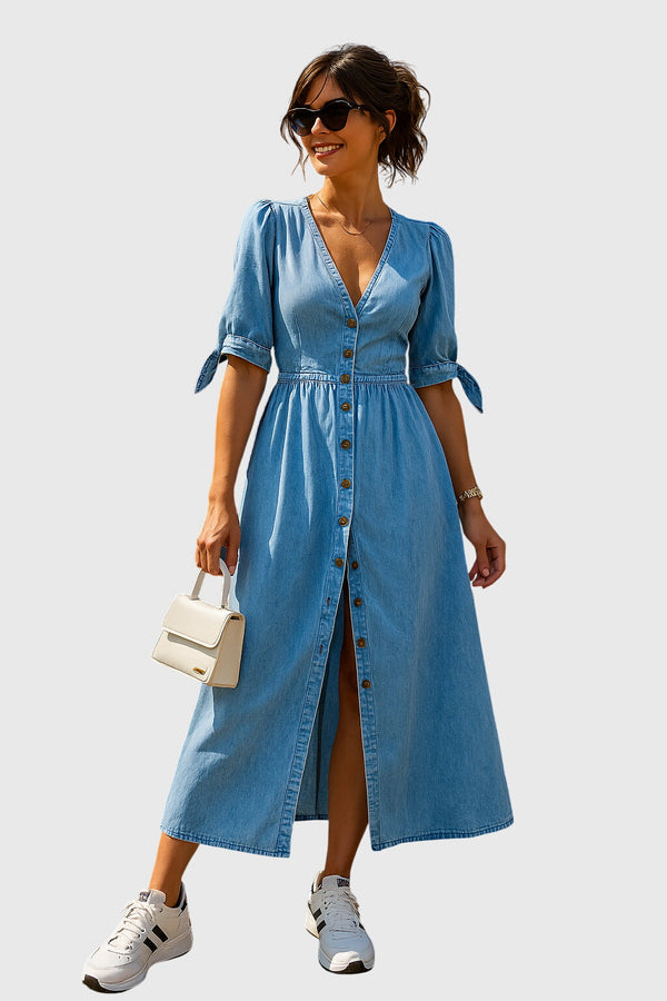 Jacqueline™ | Elegante abito in denim