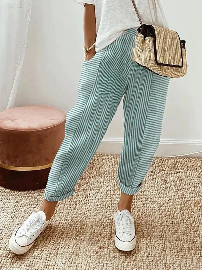 Donna™ - Pantaloni a righe