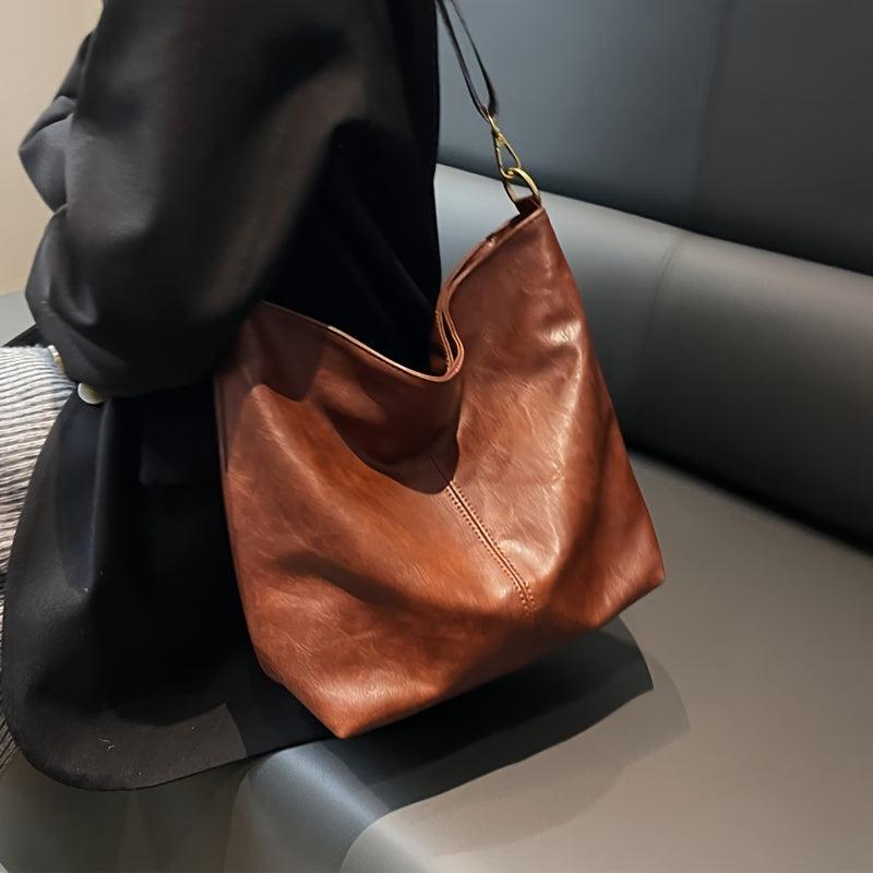 Alora - Borsa a tracolla vintage in pelle PU