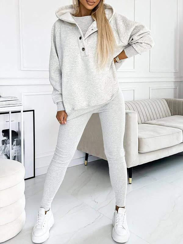 Elodie™ - Set con Pantaloni e Felpa con Cappuccio