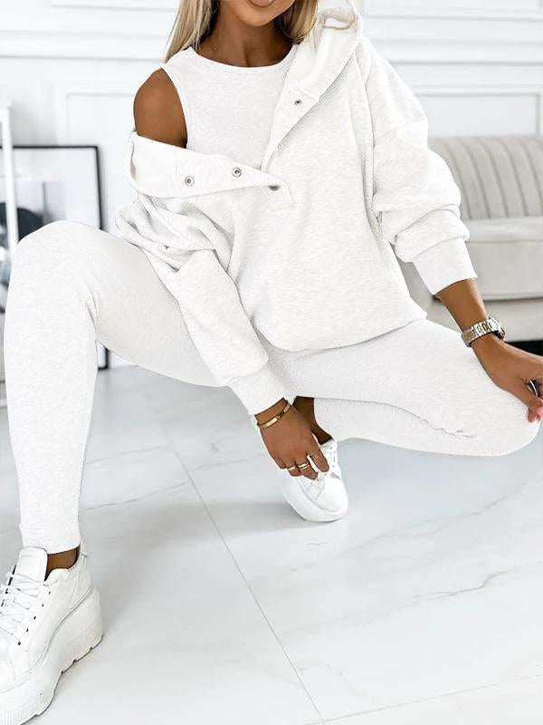 Elodie™ - Set con Pantaloni e Felpa con Cappuccio