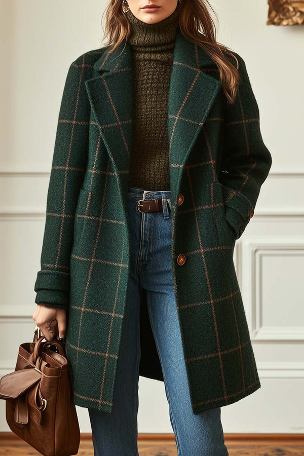 DANIELLE – PATTERNED OVERCOAT