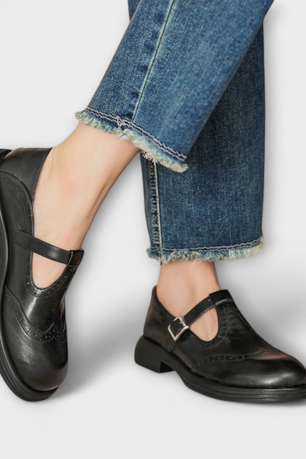 Scarpe comode in pelle