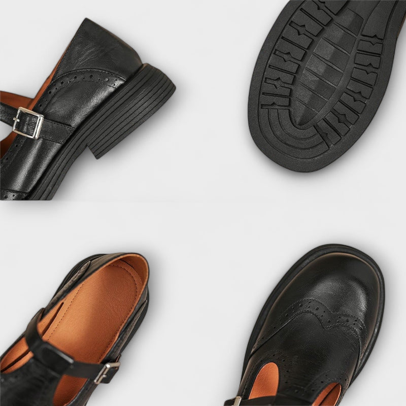 Scarpe comode in pelle