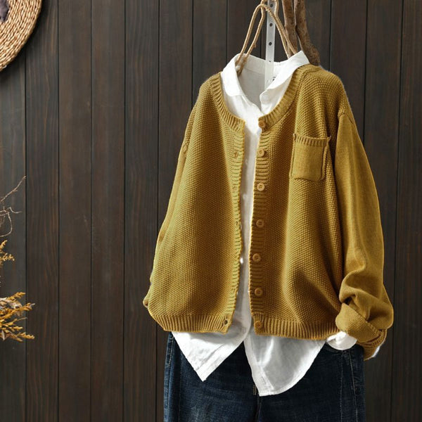 Bianca - Cardigan in maglia accogliente 