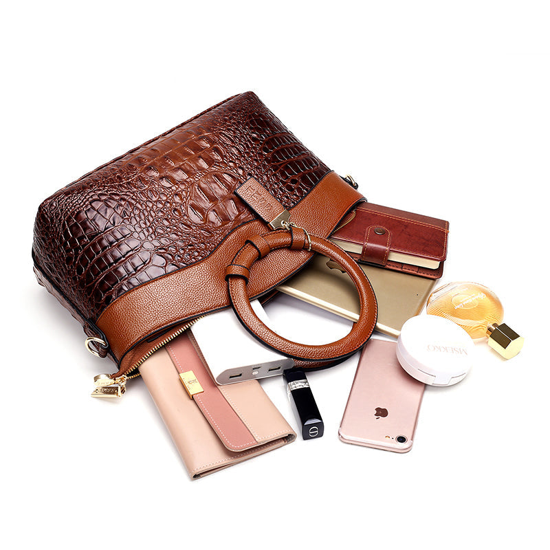 Ella™ Classic Croc | Borsa vintage versatile