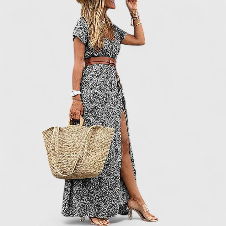 Lorraine | Elegante abito lungo boho