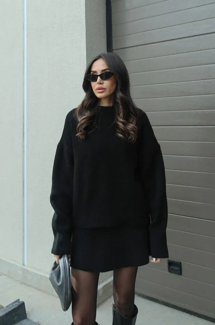 NEVA™ - Set 2 pezzi (maglione + gonna)
