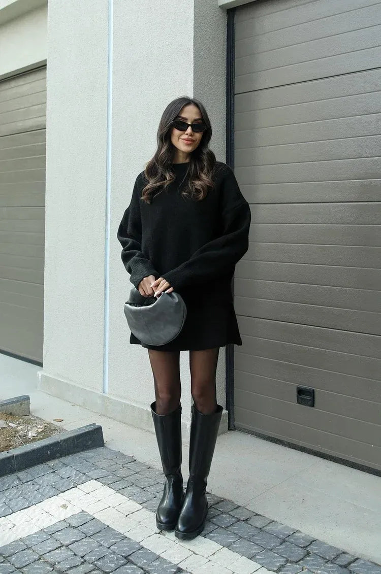 NEVA™ - Set 2 pezzi (maglione + gonna)