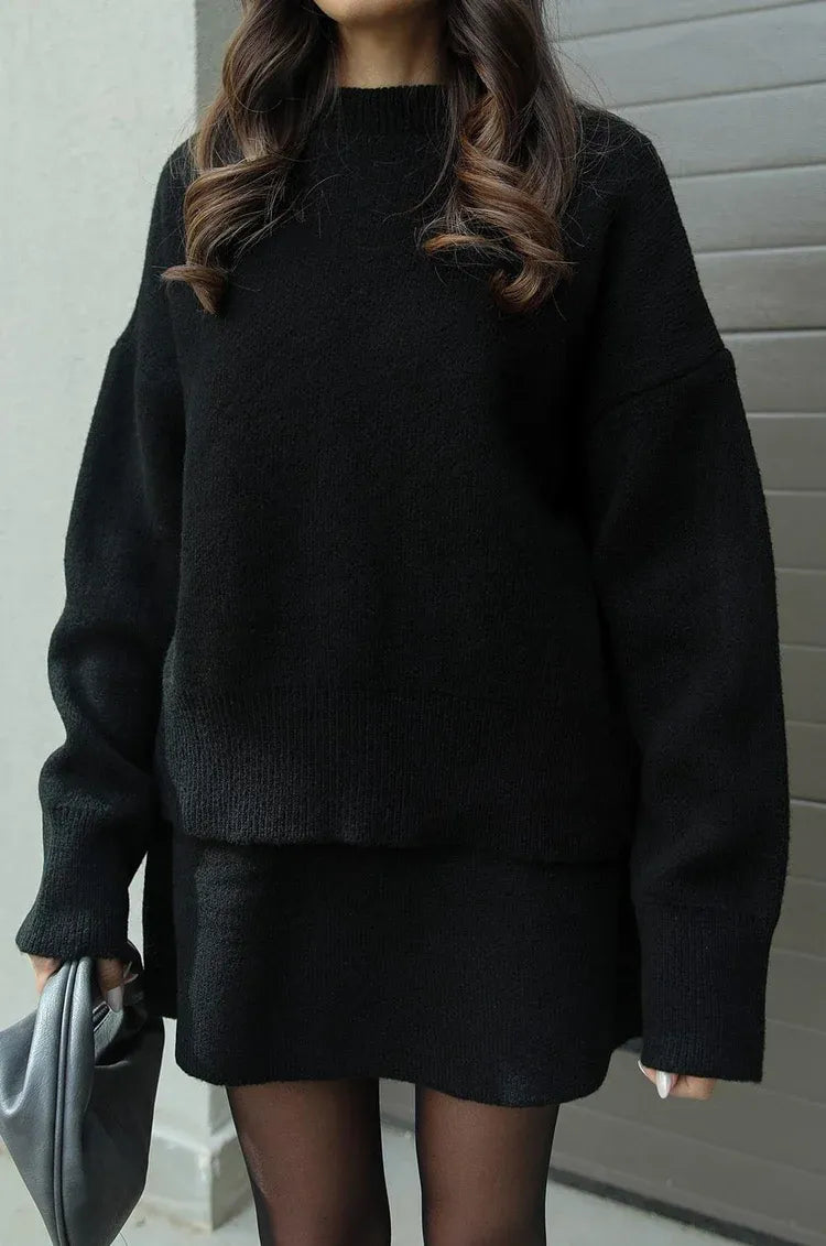 NEVA™ - Set 2 pezzi (maglione + gonna)