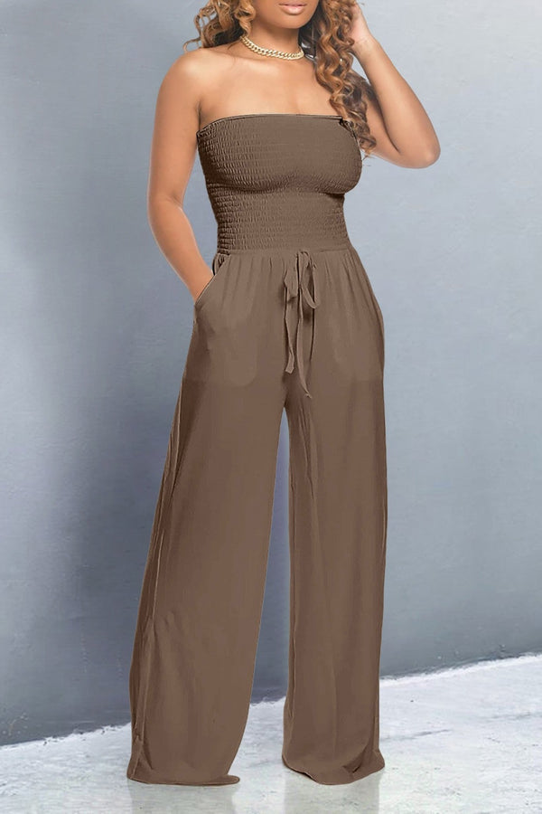 Amara Breeze™ | Strapless Jumpsuit