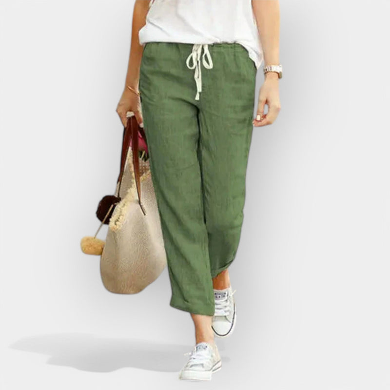 Pantaloni leggeri in cotone