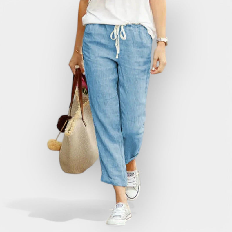 Pantaloni leggeri in cotone